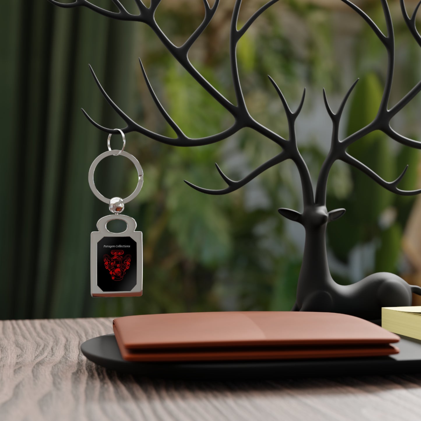 Paragon Collections Red Engine Keychain